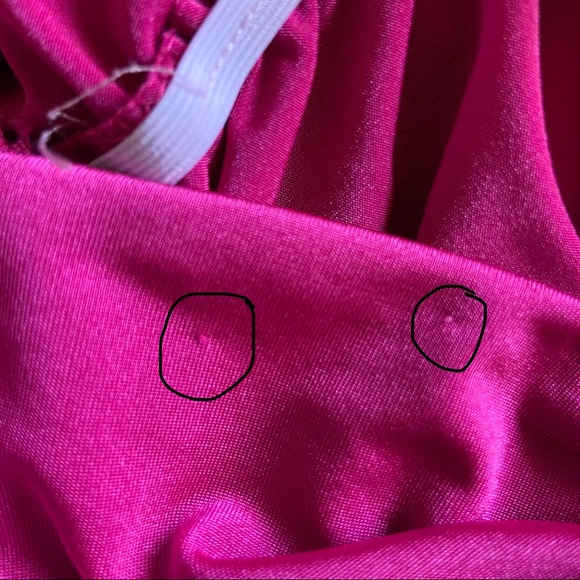 Pink Ruched Dress - Picture 14 of 16